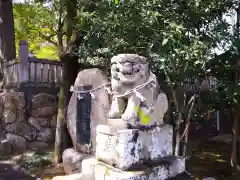 越生神社の狛犬