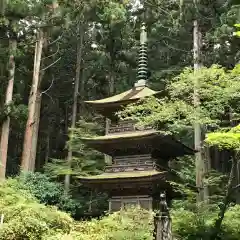 宝積山光前寺の塔