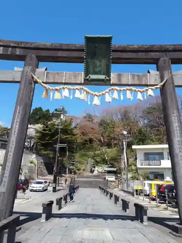 志波彦神社・鹽竈神社の鳥居