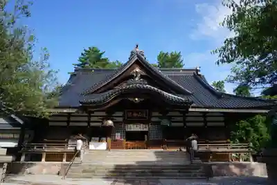 尾山神社の本殿・本堂