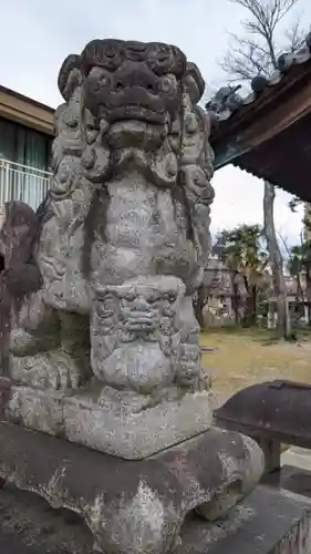 七所神社（伏屋七所神社）の狛犬