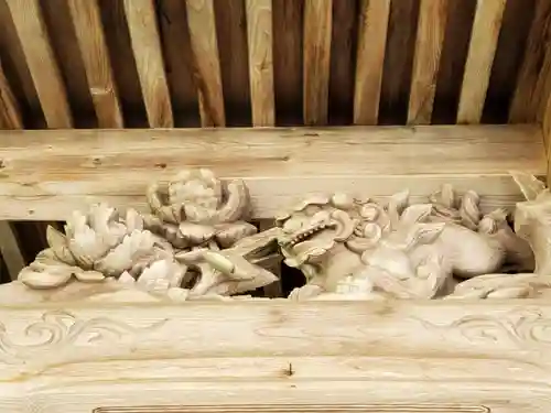 舟城神社の芸術