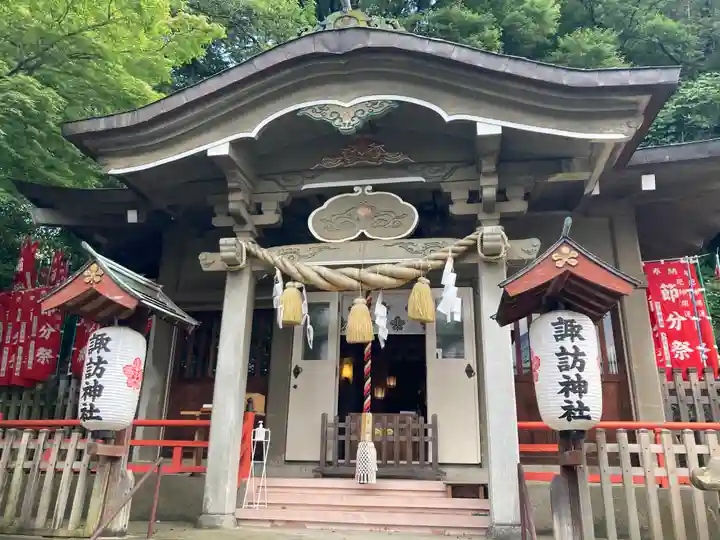 石川町諏訪神社(神奈川県)
