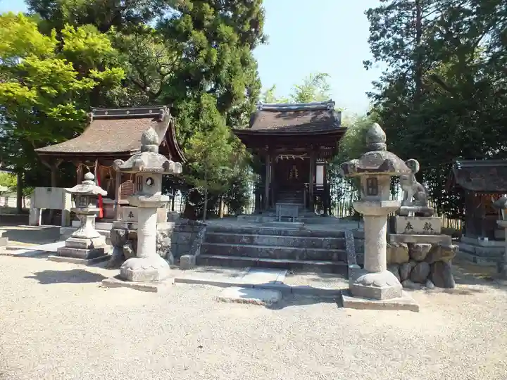 志那神社の本殿・本堂