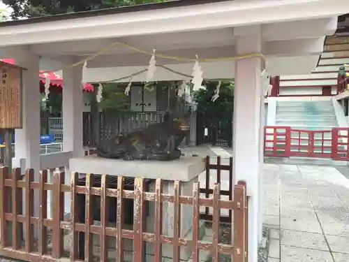 亀戸天神社の狛犬