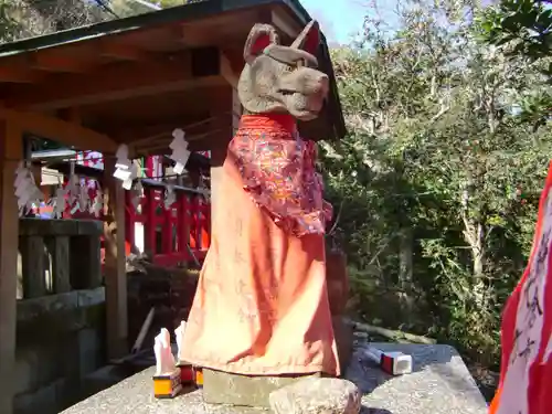 佐助稲荷神社の狛犬