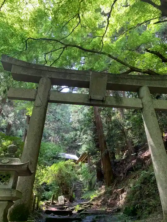 名草厳島神社の鳥居