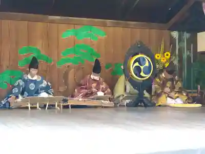 阿智神社の神楽