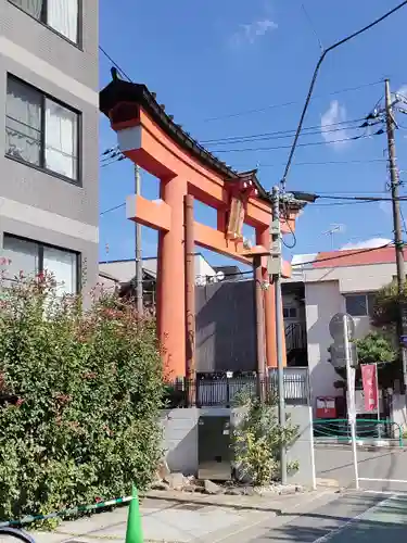 大宮八幡宮の鳥居