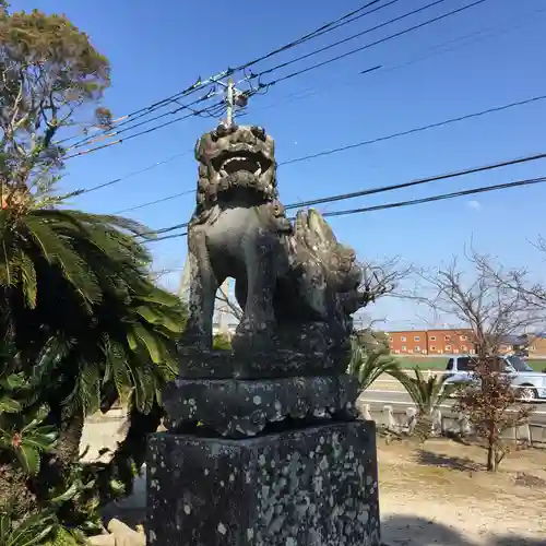 熊野神社の狛犬