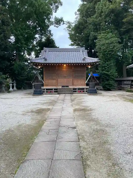 島根氷川神社の本殿