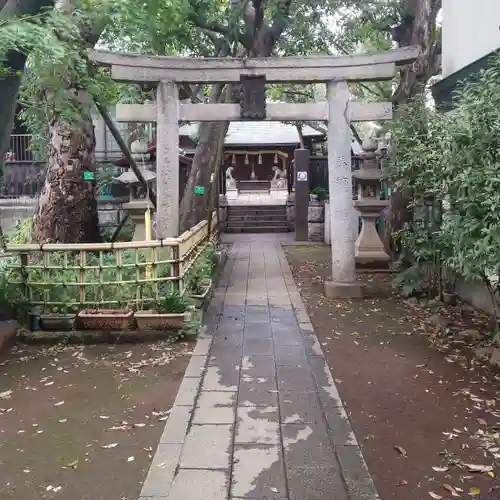 多武峯内藤神社の鳥居