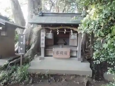 青砥杉山神社の末社・摂社