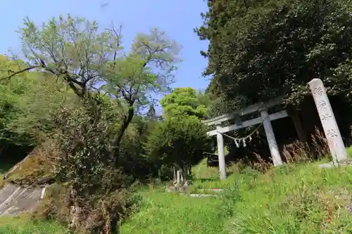 赤岩稲荷神社の鳥居