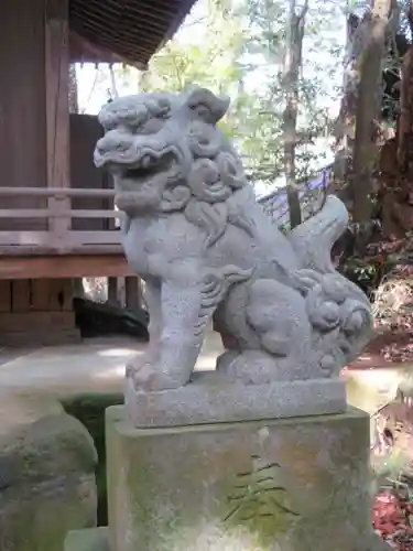 熊野神社の狛犬