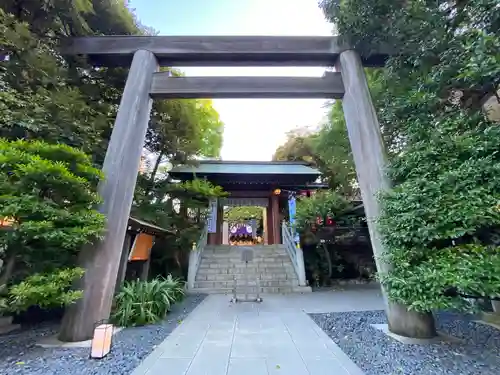 東京大神宮の鳥居