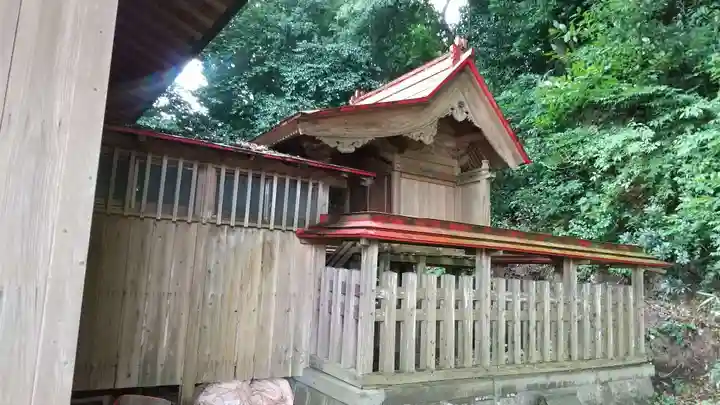 植田稲荷神社の本殿・本堂