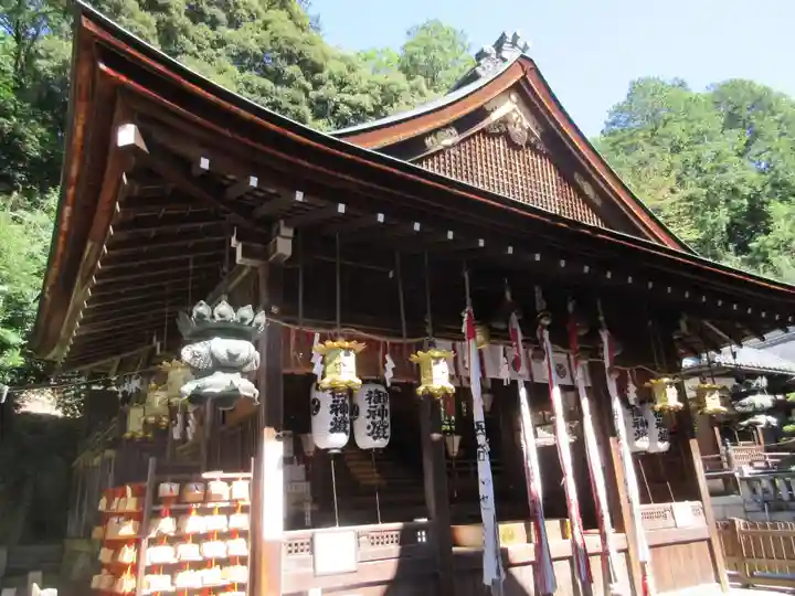 日牟禮八幡宮の本殿・本堂