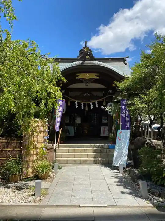 牛天神北野神社の本殿・本堂
