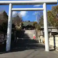 四倉諏訪神社の鳥居