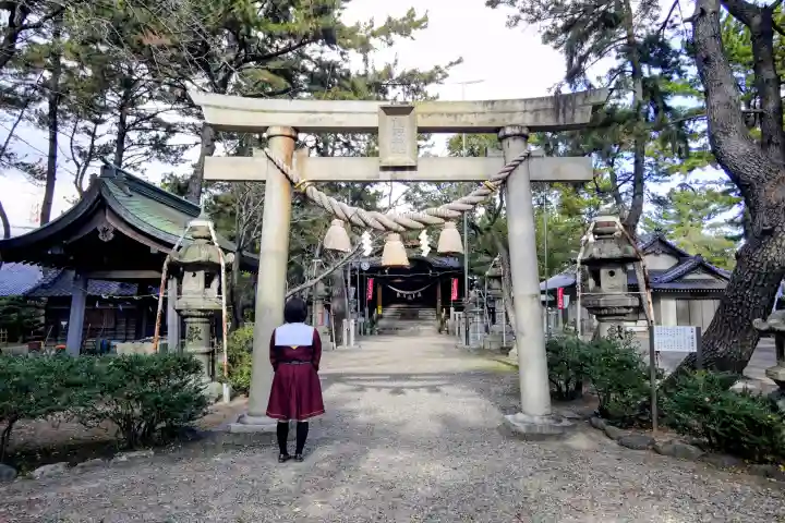 熊野神社(大浜上町)の鳥居