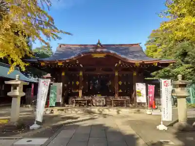 渋谷氷川神社の本殿・本堂