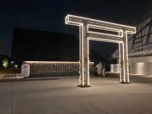 武蔵野坐令和神社の鳥居