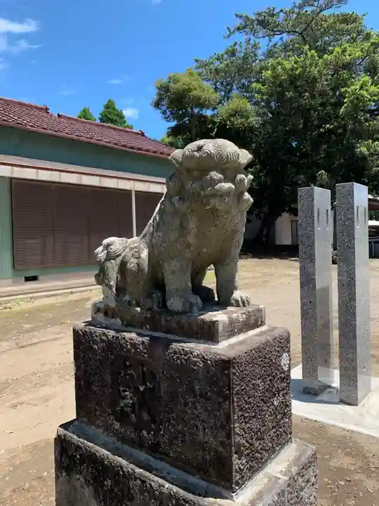 臼井神社の狛犬