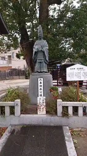 阿部野神社の像