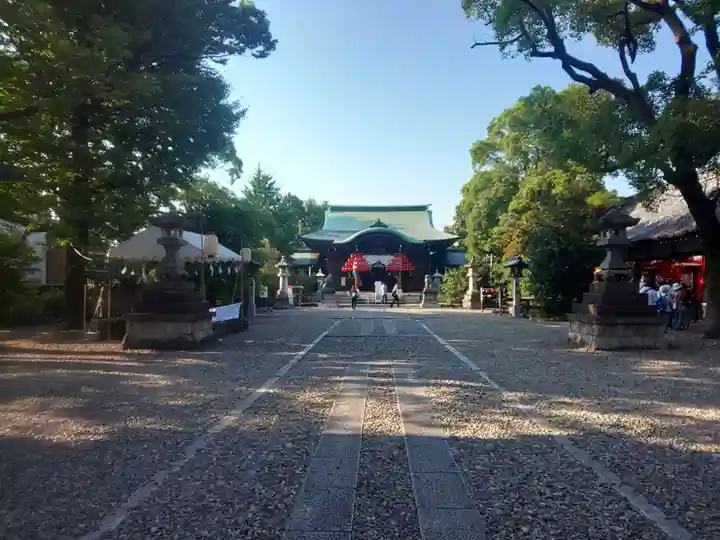 溝旗神社(肇國神社)の本殿・本堂