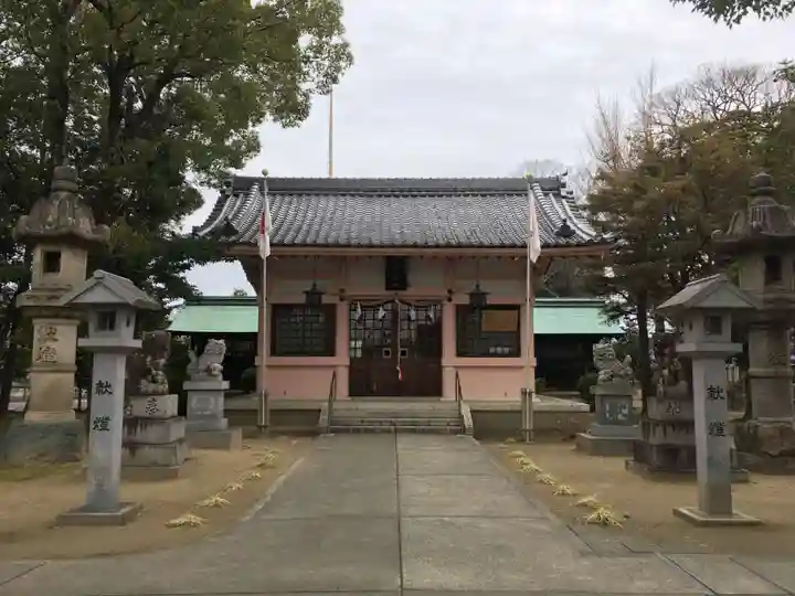大神神社(花池)の本殿・本堂