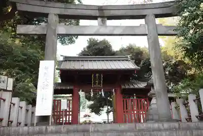 金王八幡宮の鳥居
