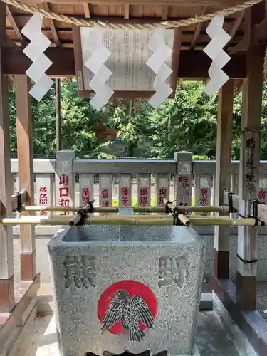 熊野神社の手水舎