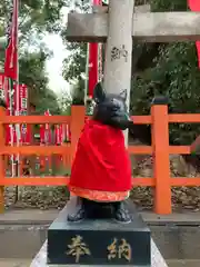 楠珺社の狛犬