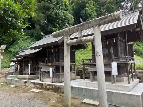 岡田神社の鳥居