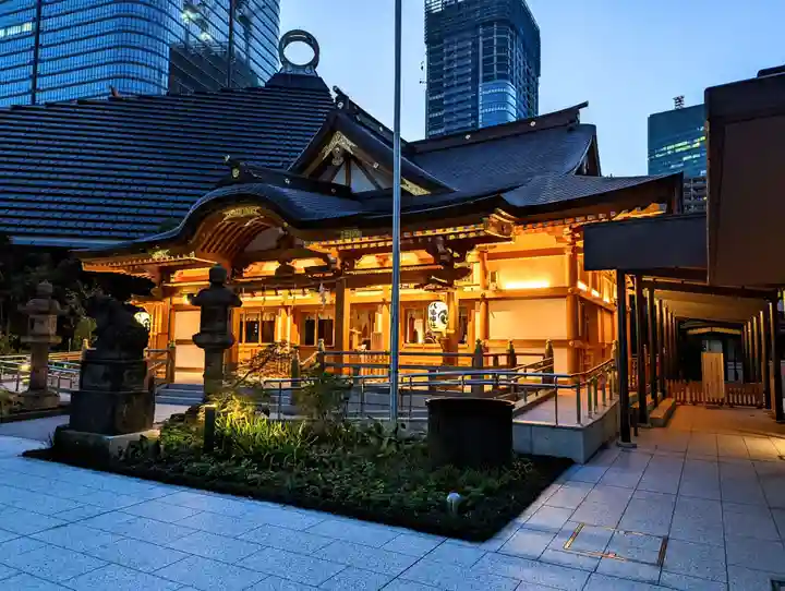西久保八幡神社の本殿・本堂