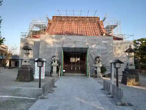 神明宮の本殿・本堂