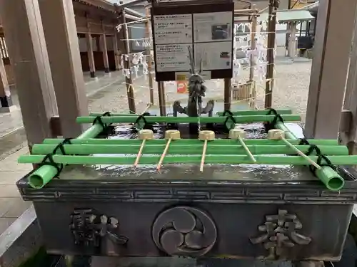 宇都宮二荒山神社の手水舎