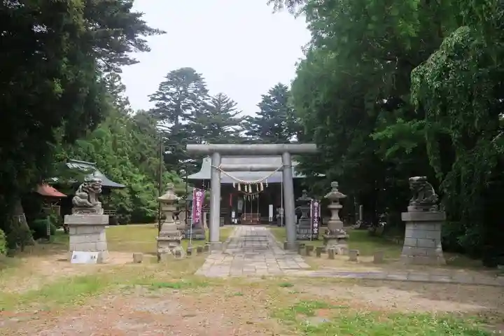 三春大神宮の景色