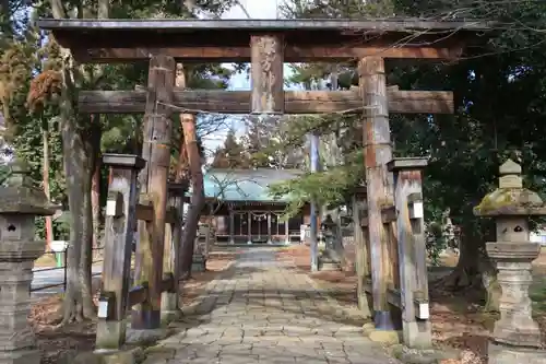 諏方神社の鳥居