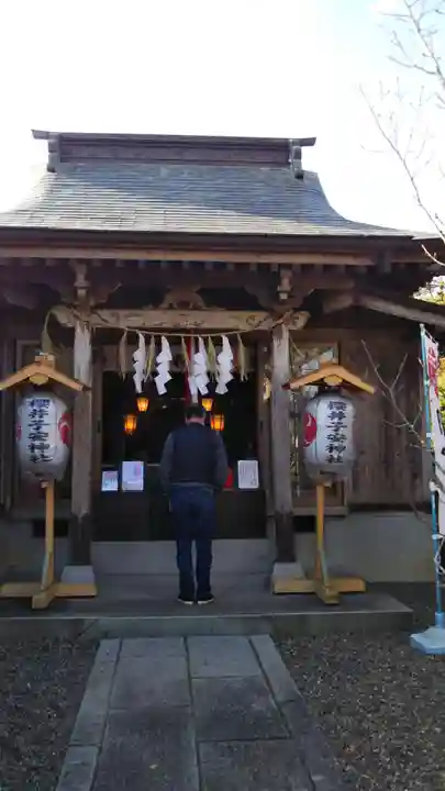 櫻井子安神社の本殿・本堂
