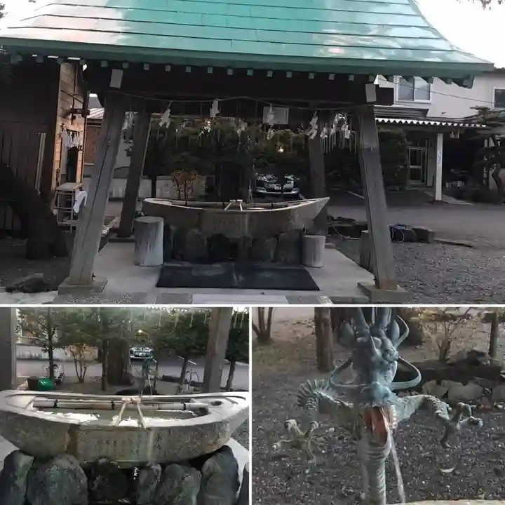 刈田神社の手水舎