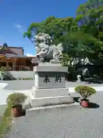 富知六所浅間神社の狛犬