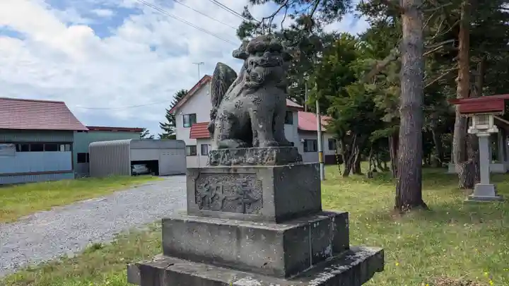 雨龍神社の狛犬