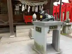 田村神社の狛犬