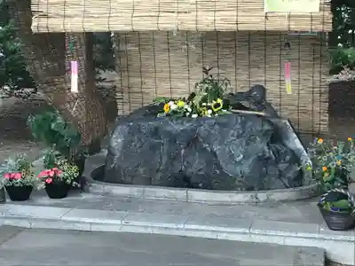 厚別神社の手水舎