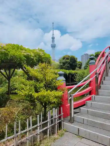 亀戸天神社の庭園