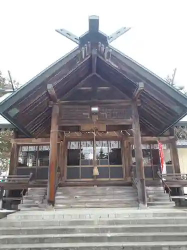 栗沢神社の本殿・本堂