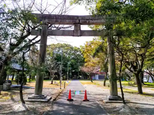 八幡神社（那加八幡神社）の鳥居