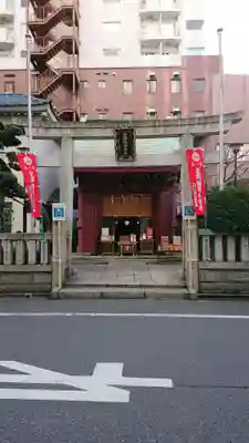 笠間稲荷神社 東京別社の鳥居